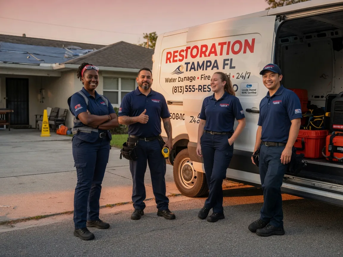 Water Damage Restoration company in Oak Ridge, LA