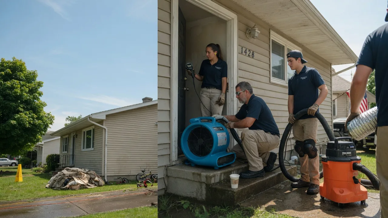 Water Damage Restoration in Oak Ridge, LA near me